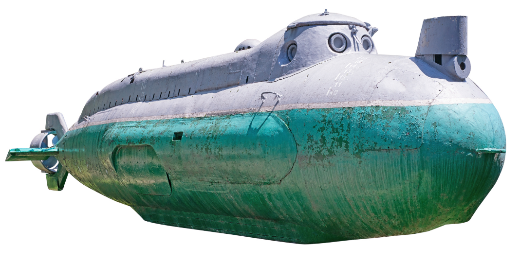 Military Submarine Underwater