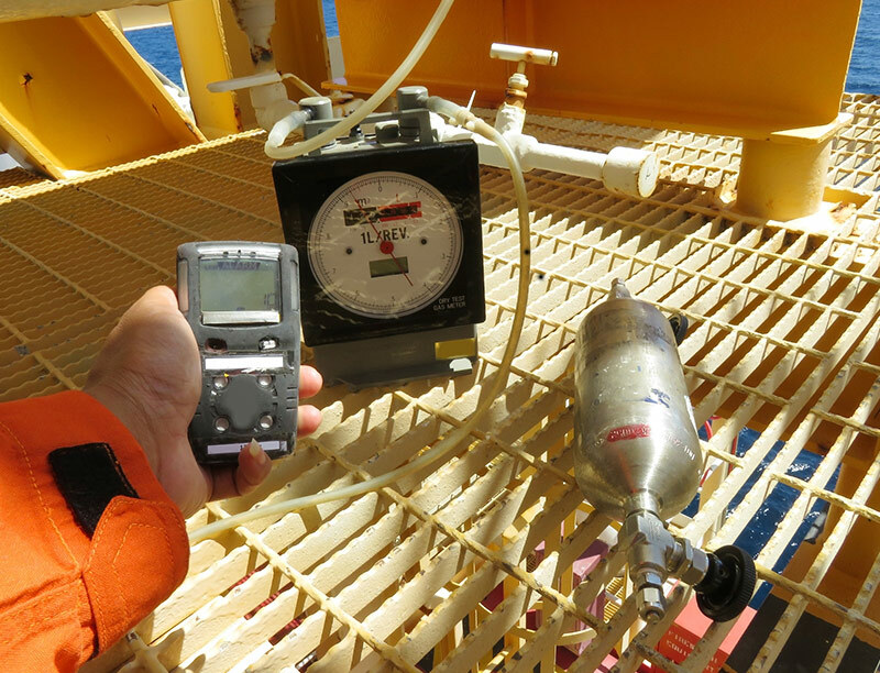 Industrial Sensors on an Oil Rig