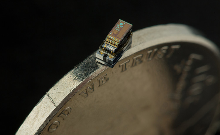 david blaauw case study image of tiny tech on a coin