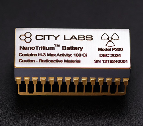 100-Microwatt NanoTritium Battery