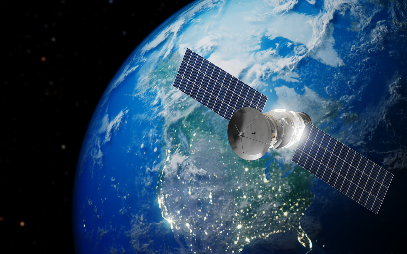 Satellite In Space Station Orbiting Earth Discover how NanoTritium™ batteries deliver reliable, long-lasting power across extreme temperatures.