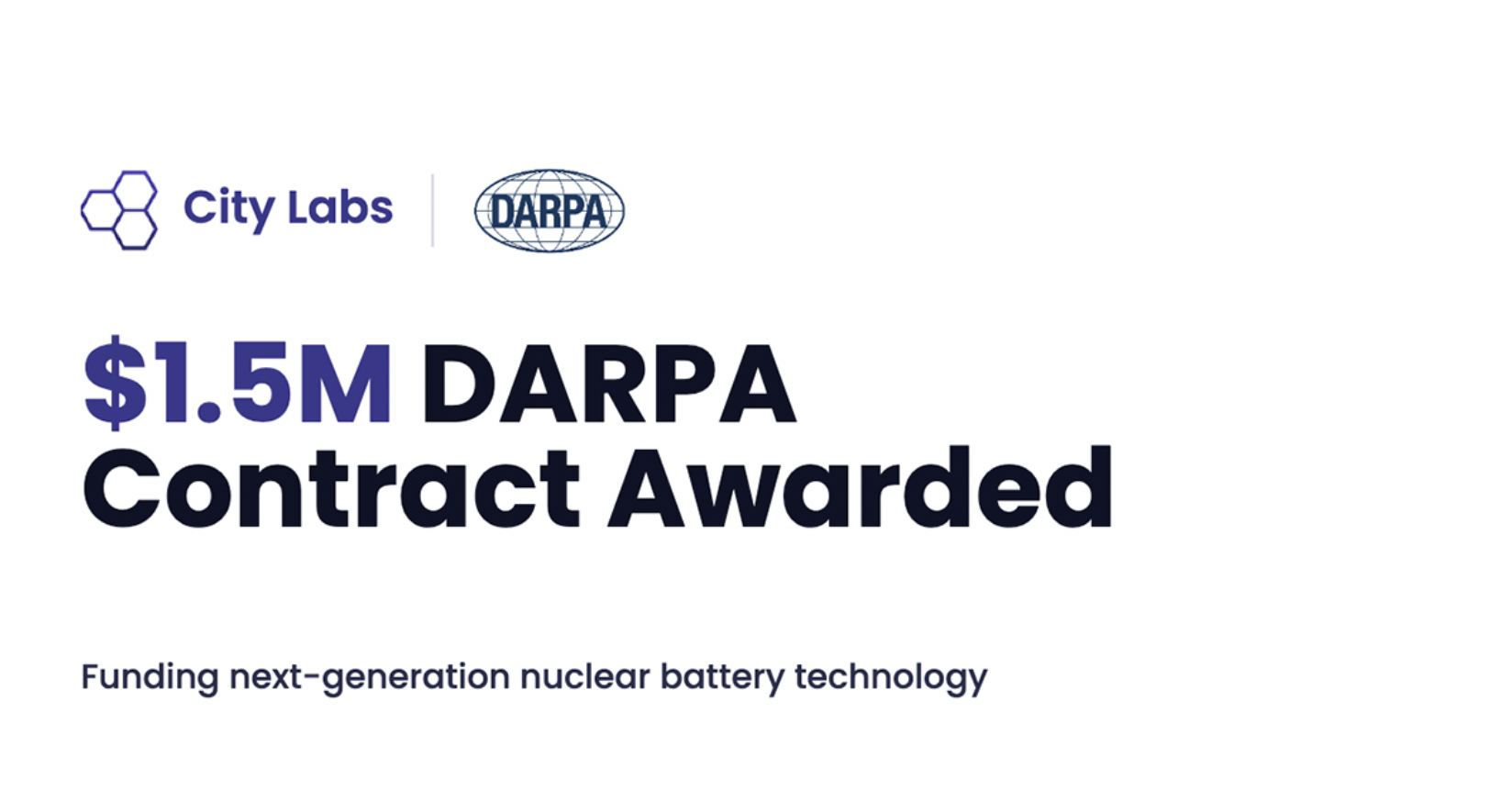 City Labs DARPA Award Featured