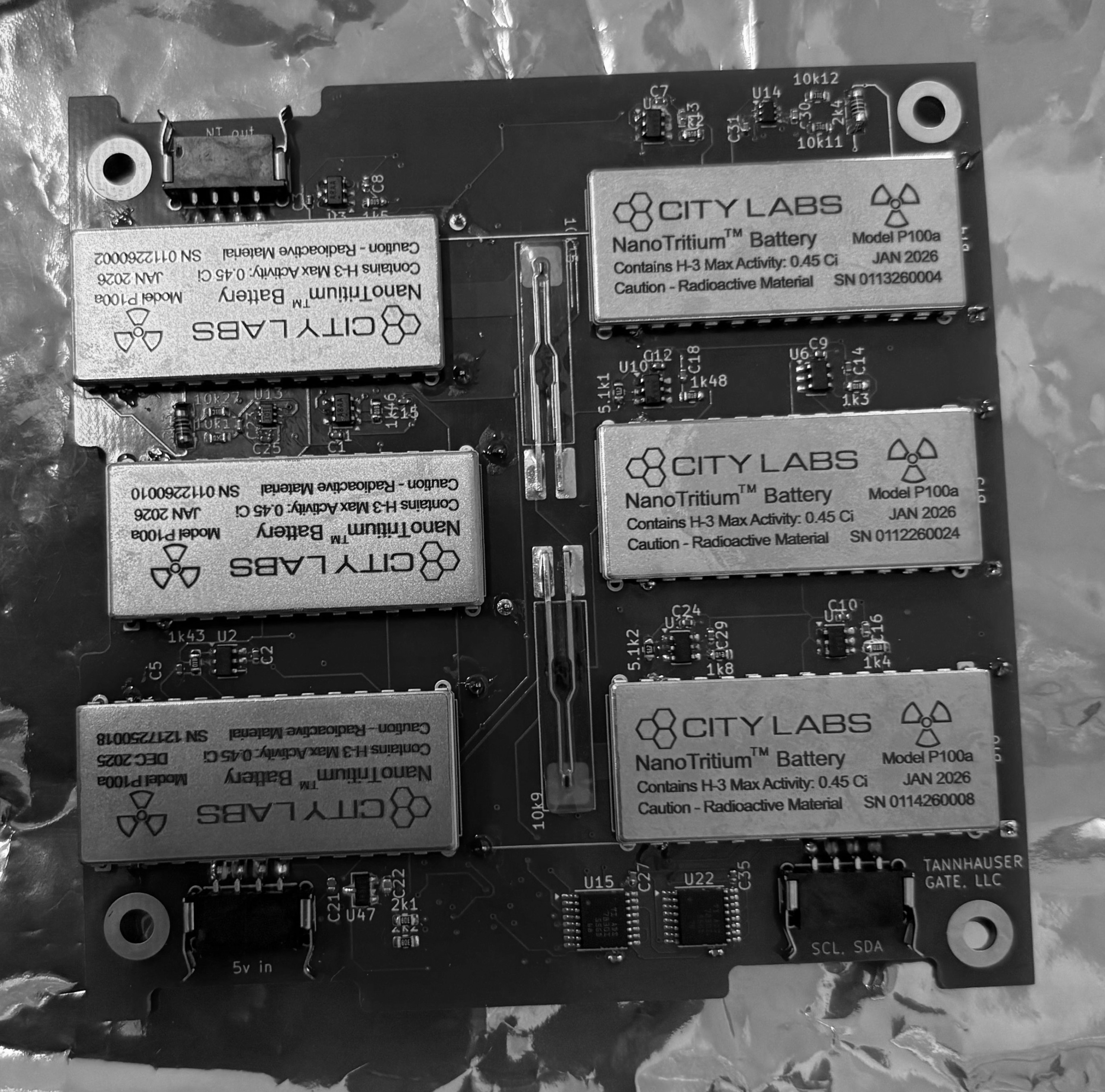 Finished Single Power Board City Labs